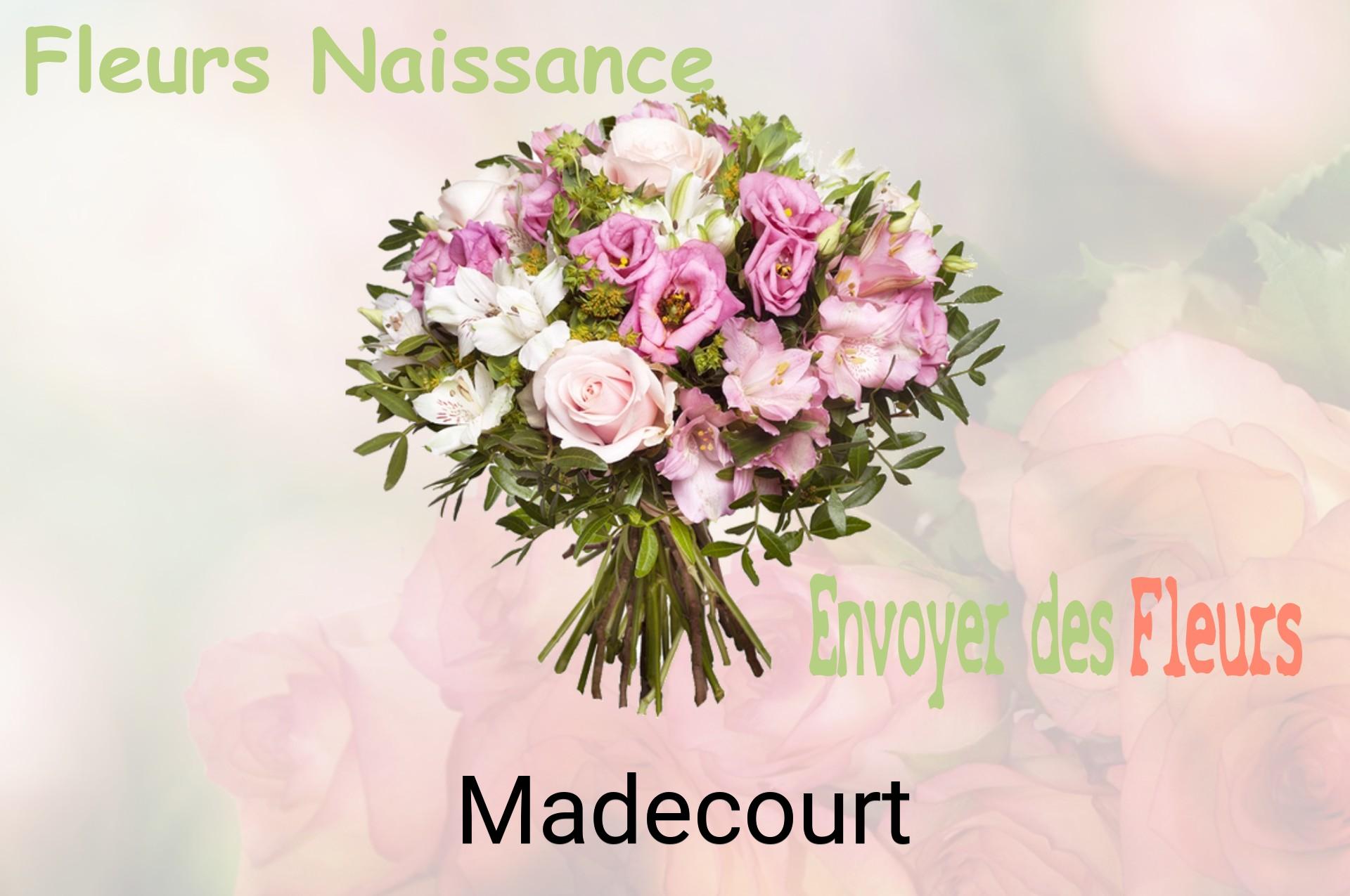Bouquet de fleurs de naissance livré à Madecourt